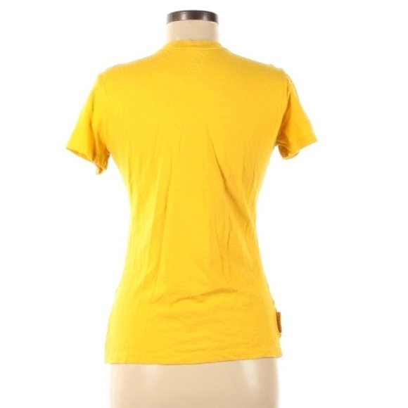 Nike Live Strong Yellow Graphic Short Sleeve Tee Medium - Picture 2 of 4